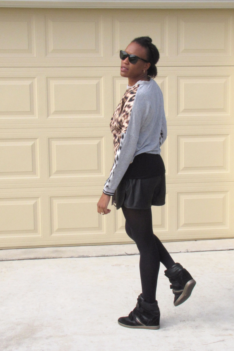 leopard print sweatshirt 