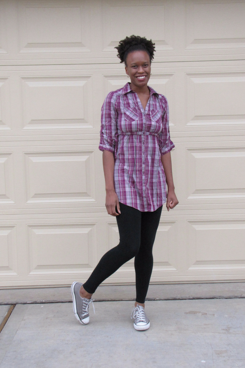 h&m plaid shirt 