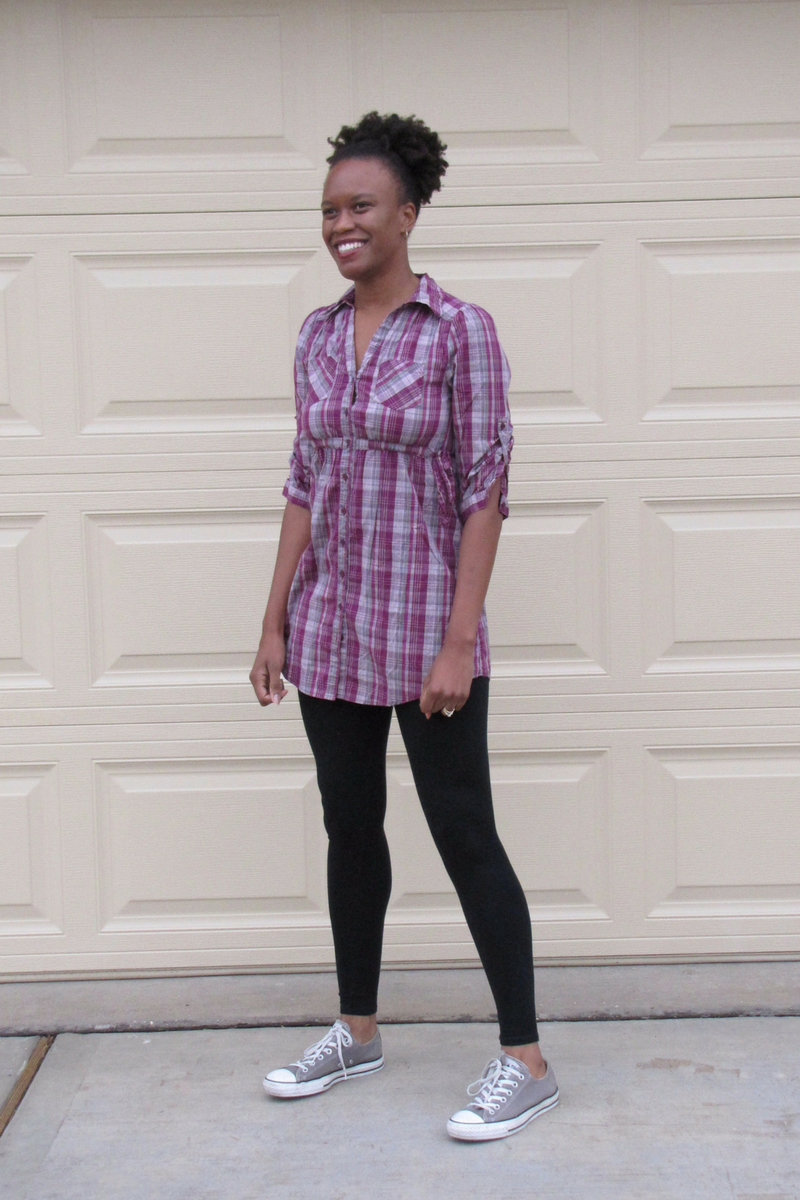 h&m plaid shirt 